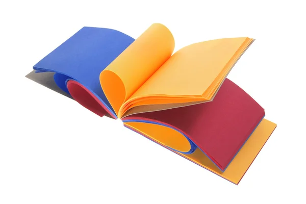 Colore Note Pad — Foto Stock