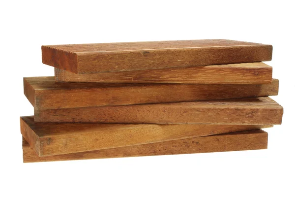 Стек дерев'яних дощок — стокове фото