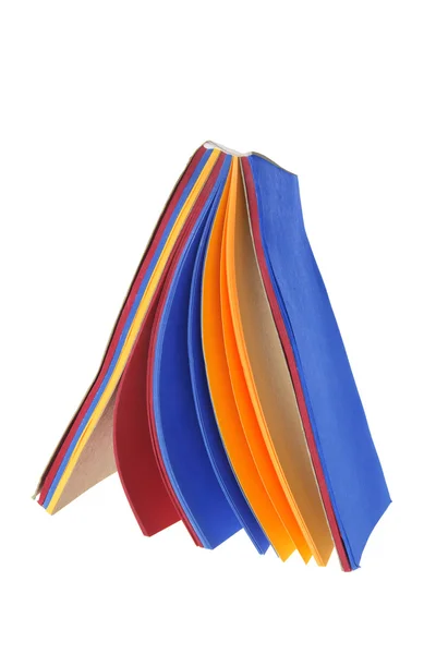 Almohadilla de nota de color — Foto de Stock
