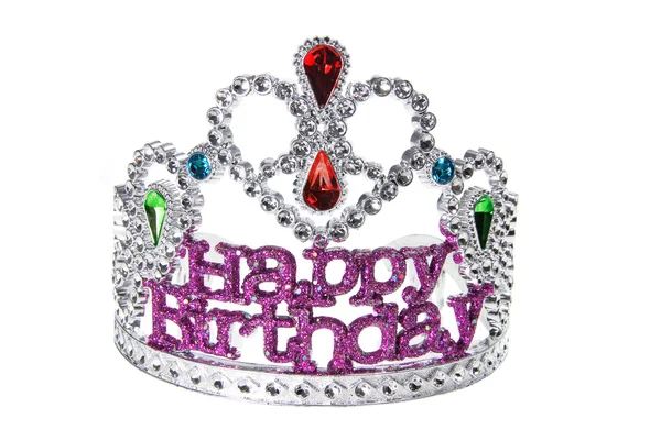 誕生日の王冠 — ストック写真