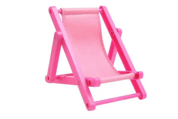 Cadeira de plataforma em miniatura — Fotografia de Stock