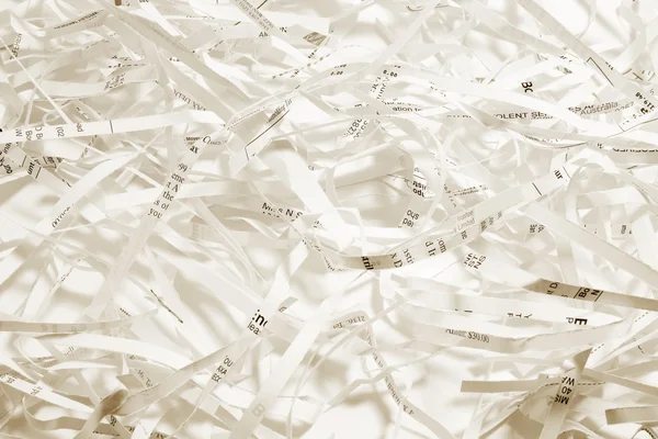 Papír shreddings — Stock Fotó