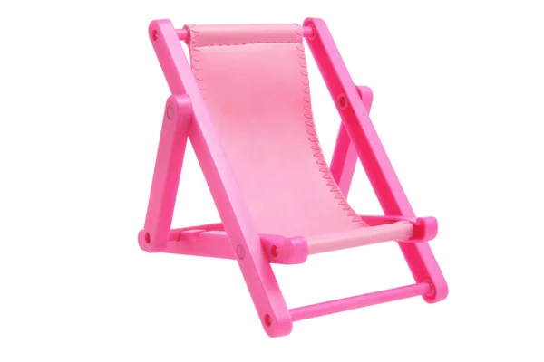 Cadeira de plataforma em miniatura — Fotografia de Stock