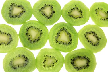 Slices of Kiwifruits clipart