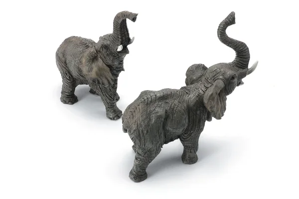 Słonia figurki — Zdjęcie stockowe