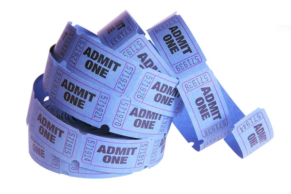 Катушка билетов "Моди" — стоковое фото