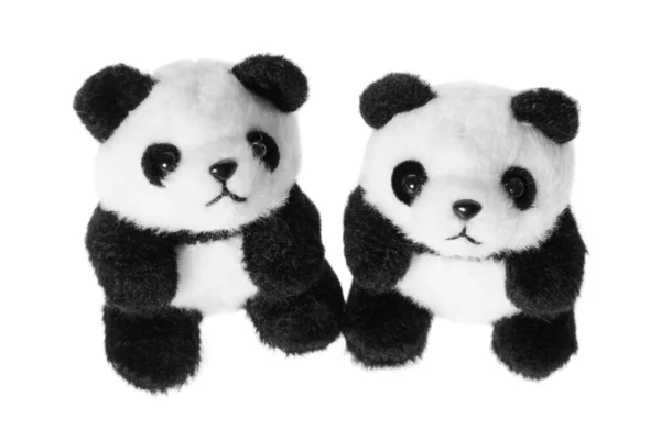Мягкая игрушка панды — стоковое фото