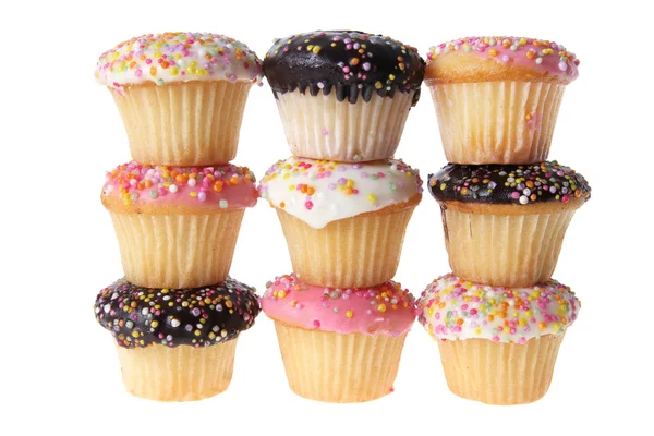 Stacks of Cup Cakes — Stock Photo, Image