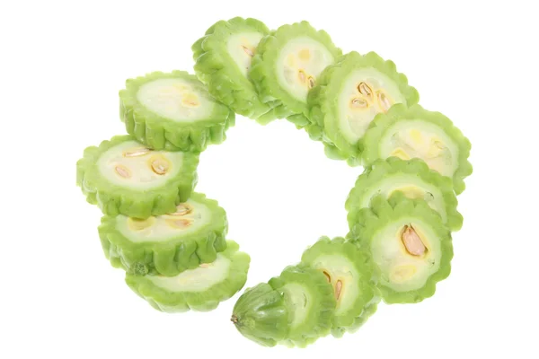 Slices of Bitter Gourd — Stock Photo, Image