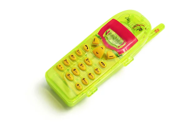 Zabawka telefon komórkowy — Zdjęcie stockowe