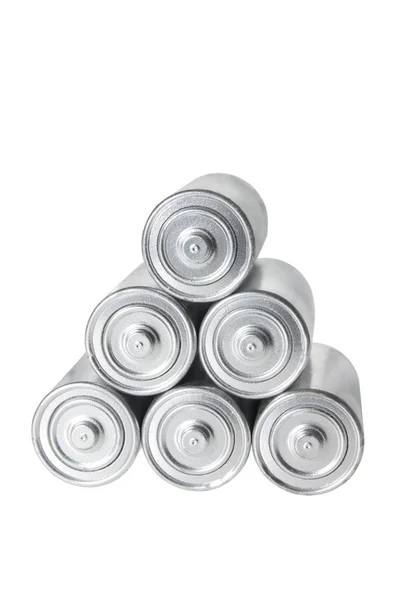 Pila de baterías — Foto de Stock