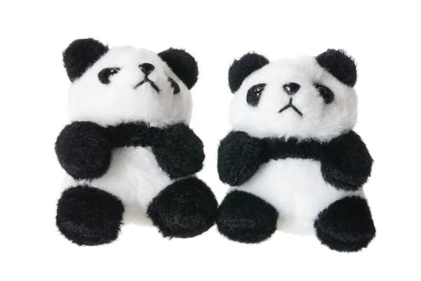 Pandas à jouets mous — Photo