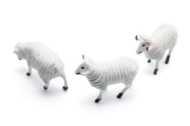 Sheep Figurines clipart