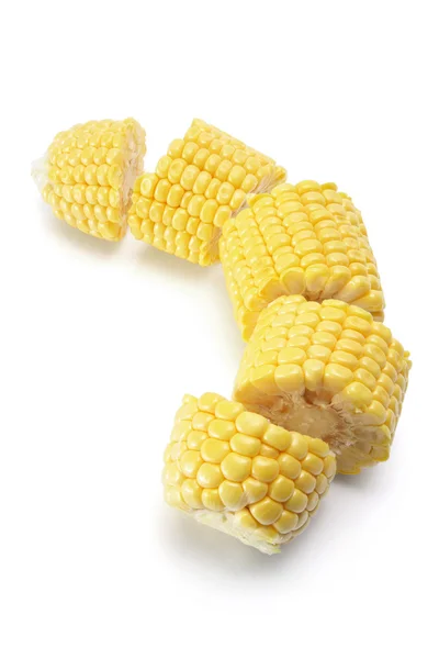 Pedaços de espiga de milho — Fotografia de Stock
