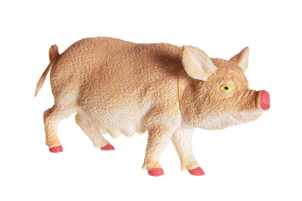 Figurka świnia — Zdjęcie stockowe