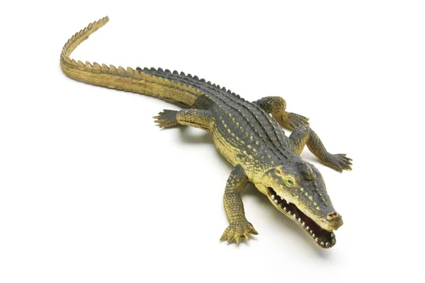 Резиновый крокодил — стоковое фото