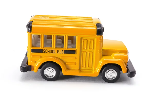 Oyuncak okul otobüsü — Stok fotoğraf