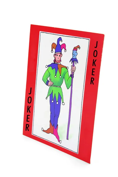 Joker-Karte — Stockfoto