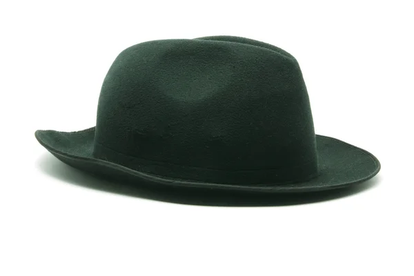 Zielony kapelusz — Zdjęcie stockowe