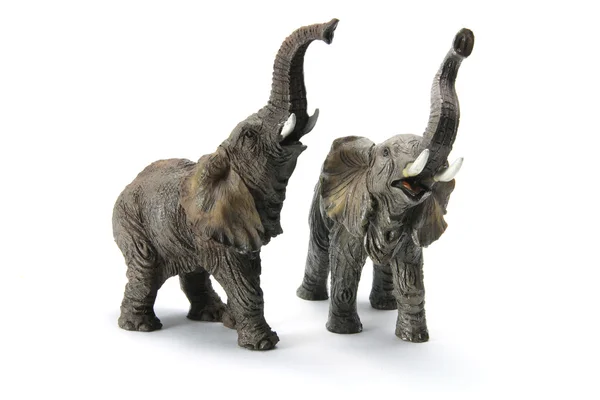 Elephant Figurines Stock Image
