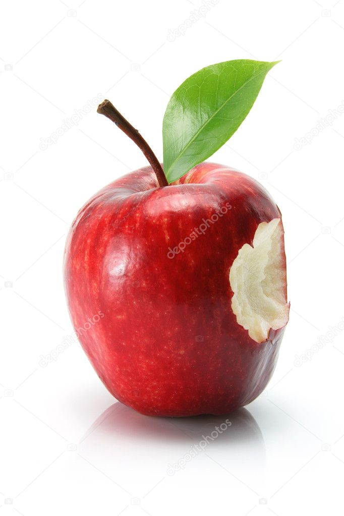 red delicious apple - 图库照片