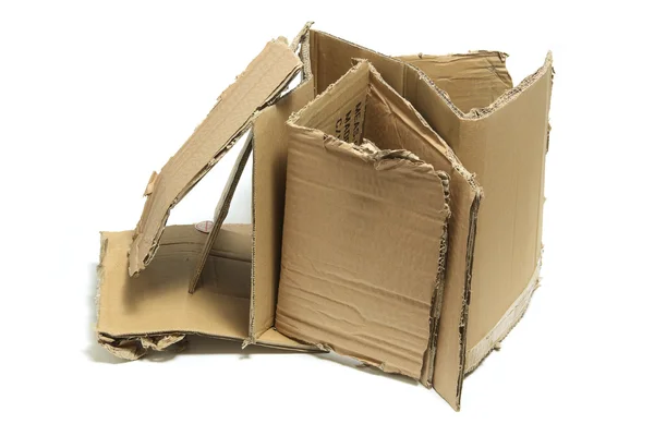 Stack of Cardboard Pieces — Stockfoto