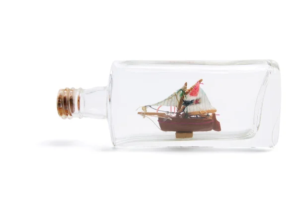 stock image Ship in a Bottle