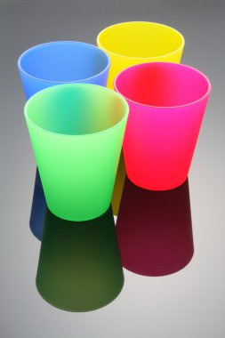 Plastic Cups clipart