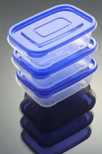 Boîtes en plastique — Photo
