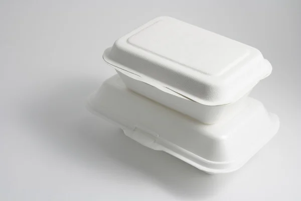Paket servisi olan restoran gıda kutuları — Stok fotoğraf