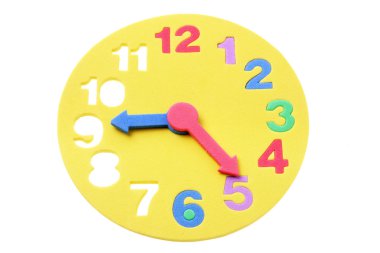 Toy Clock clipart