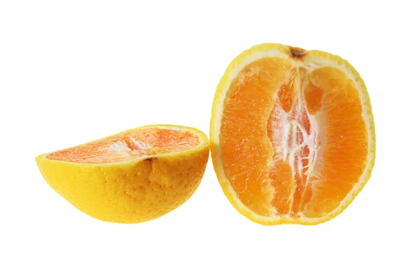 Половинки апельсина — стоковое фото