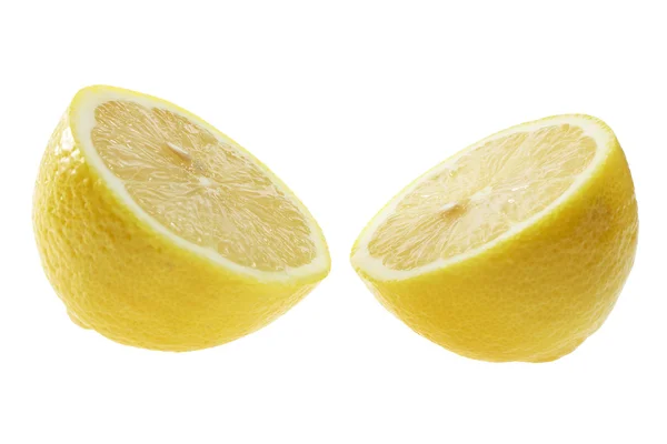 2 つの半分のレモン — ストック写真