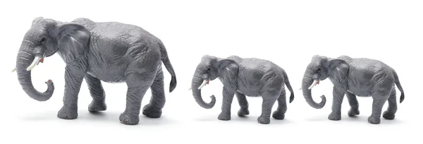 Speelgoed olifanten — Stockfoto