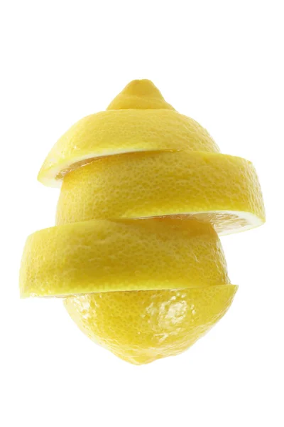 Пачка ломтиков лимона — стоковое фото