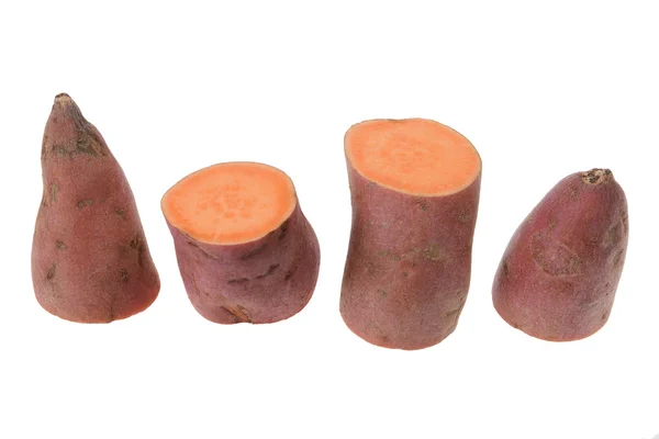 Fatias de batata-doce — Fotografia de Stock