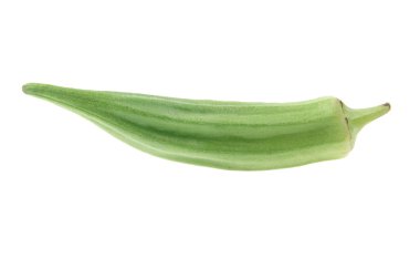 One Okra clipart