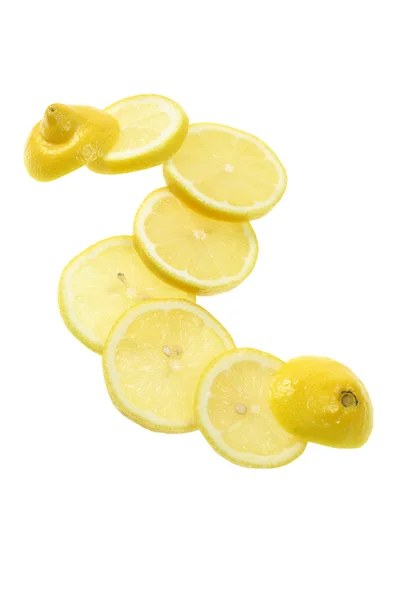 Skivor av citron — Stockfoto