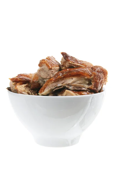 Bowl of Roast Duck — Stock Photo, Image