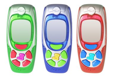 Toy Mobile Phones clipart