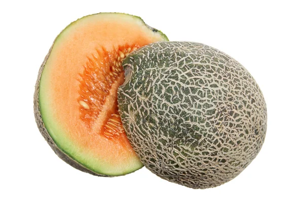 Mitades de Rock Melon — Foto de Stock