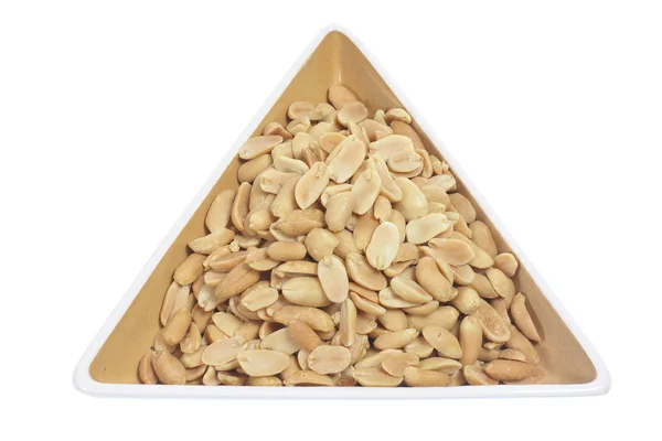 Placa de cacahuetes — Foto de Stock