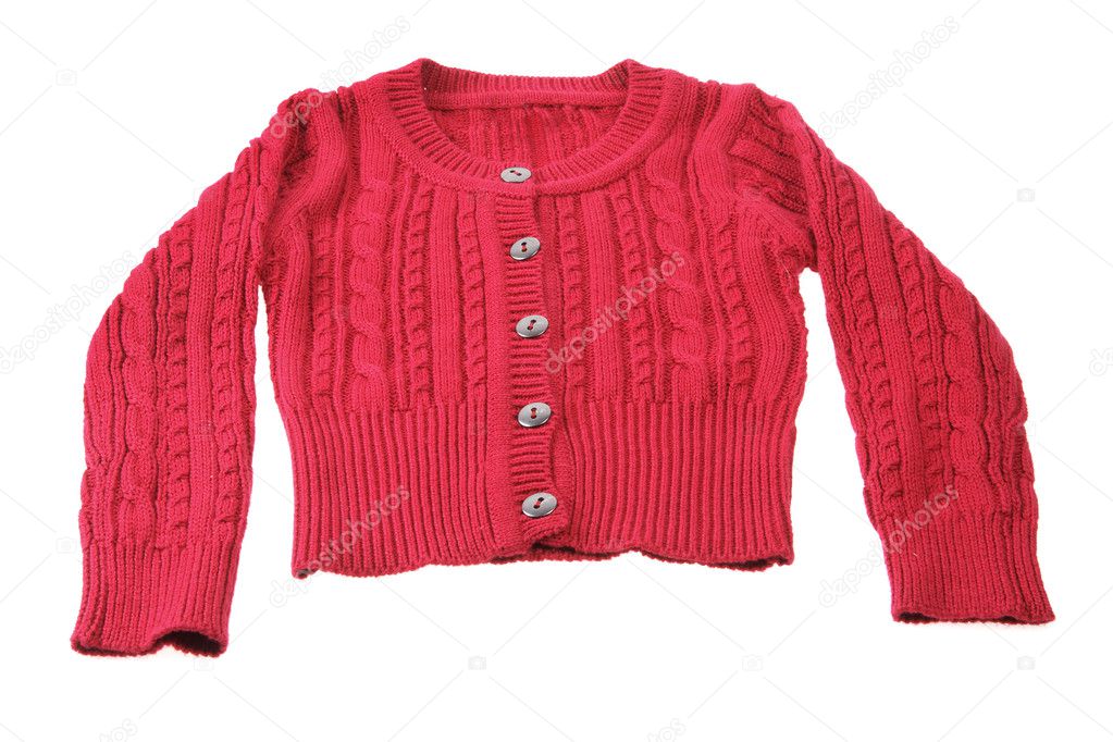 Red Baby Cardigan