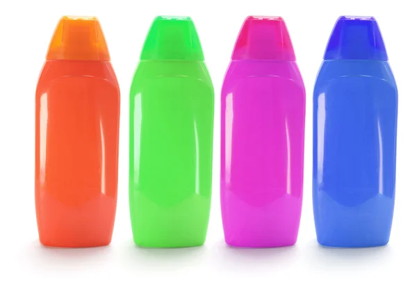 Shampoo Bottles — Stock Photo, Image