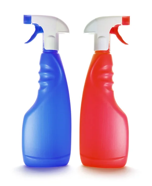 Spray butelkach — Zdjęcie stockowe