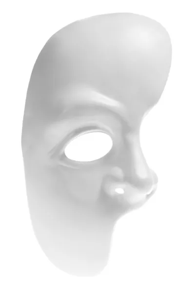 Meia máscara facial — Fotografia de Stock