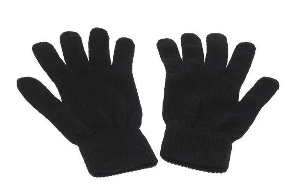 Schwarze Handschuhe — Stockfoto