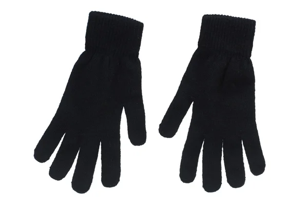 Svarta handskar — Stockfoto