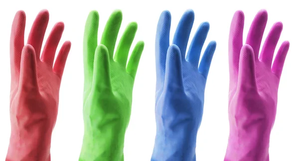 Λαστιχένια γάντια — Φωτογραφία Αρχείου