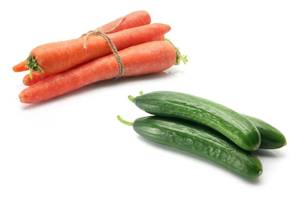Καρότα και αγγούρια του Λιβάνου — Φωτογραφία Αρχείου